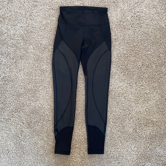 Lululemon Faux Leather Leggings - Picture 6 of 9
